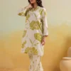 ivory-olive-floral-co-ord-set-in-cotton-comfort-looking-straght