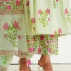 light-green-anarkali-suit-with-handblock-floral-print-bottom-closeup