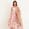 light-pink-anarkali-suit-with-floral-print-front-pose