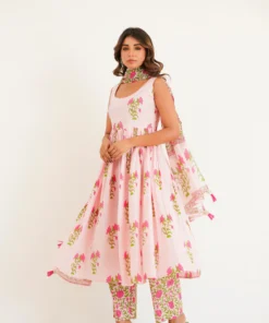 light-pink-anarkali-suit-with-floral-print-side-pose