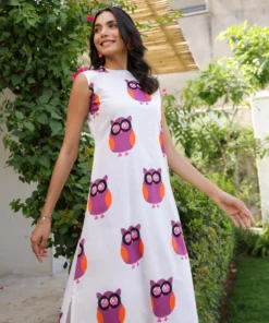 owl-motif-cut-sleeves-kurta-with-palazzo-size-pose