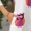 pink-owl-print-cotton-kurta-set-with-palazzo-pants-shwoing-pocket