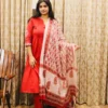 red-cotton-anarkali-suit-with-block-print-dupatta-shoing-dupatta