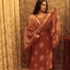 rust-brown-mughal-motif-cotton-suit-set-with-dupatta-side