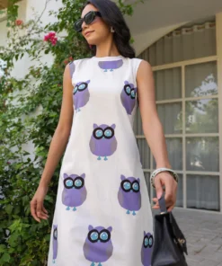 white-purple-owl-printed-kurta-with-pants-set-looking-away
