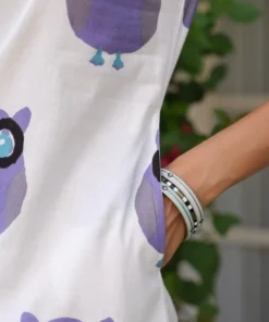 white-purple-owl-printed-kurta-with-pants-set-side-pocket-pose