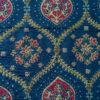 Ruchi – Indigo Floral V-Neck Corset Back Short Kurti - Image 5