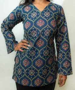 V Neck Short Kurtis