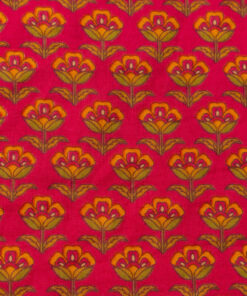 Maya – Red Floral V-Neck Corset Back Short Kurti - Image 6