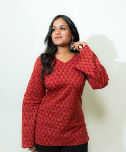 Bell Sleeves Short Kurits